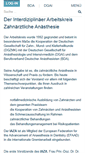 Mobile Screenshot of iaza.dgai.de