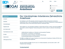 Tablet Screenshot of iaza.dgai.de